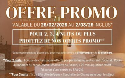 offre promo Manoir le Roure du 26/02/26 au 2/03/26