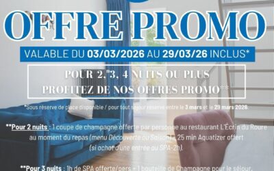 offre promo Manoir le Roure du 03/03/26 au 29/03/26
