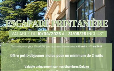 offre escapade printanière au Manoir le Roure du 10/04/26 au 31/05/26