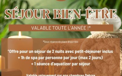 Séjour bien-être au Manoir le Roure